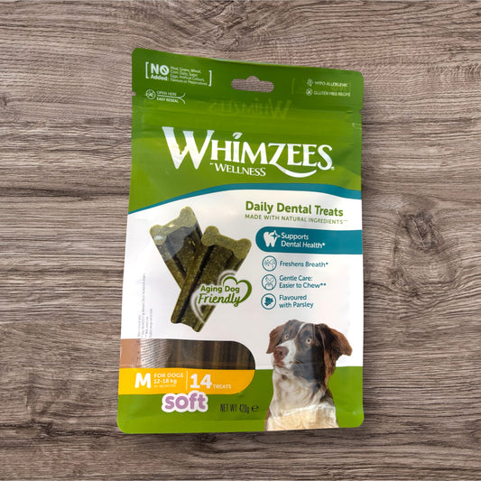Whimzees soft dental treats Medium (14)